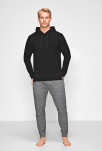 Bio-Baumwolle, Hoodie, Schwarz