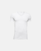 Bio-Baumwolle, Unterhemd T-Shirt mit Rundhalsausschnitt, Weiß - JBS of Denmark Men