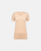 Recycelte Polyester, T-Shirt, Beige -JBS of Denmark Women