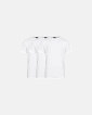 Bio-Baumwolle, T-Shirt, 3-Pack, Weiß -Claudio