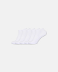 Bio-Baumwolle, Sneaker Socken, 5-pack, Weiß -Claudio