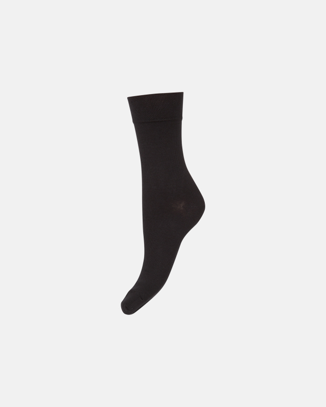 Bio-Baumwolle, Socken "Comfort", Schwarz -Decoy