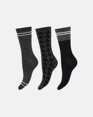 Bio-Baumwolle, Socken, 3-Pack, Mehrfarbig 68 -Decoy