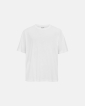 Bio-Baumwolle, T-Shirt "mid-sleeve", Weiß - Resteröds