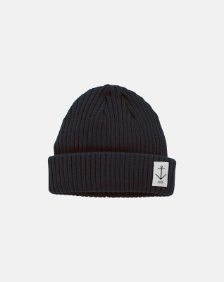 Bio-Baumwolle, Beanie Mütze, Smula, marine