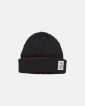 Bio-Baumwolle, Beanie Mütze, Smula, marine - Resteröds