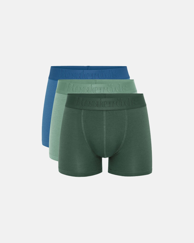 Bambus, Unterhosen "Gunnar", 3-Pack, Mehrfarbig 30 -Resteröds