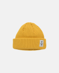 Bio-Baumwolle, Beanie Mütze, Smula, gelb -Resteröds