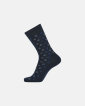 Bambus, Socken, Marine gemustert -Egtved