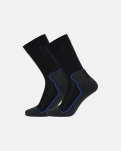 Bio-Wolle, Socken "Terry", 2-pack, Marine