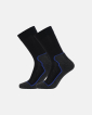 Bio-Wolle, Socken "Terry", 2-pack, Marine - Dovre