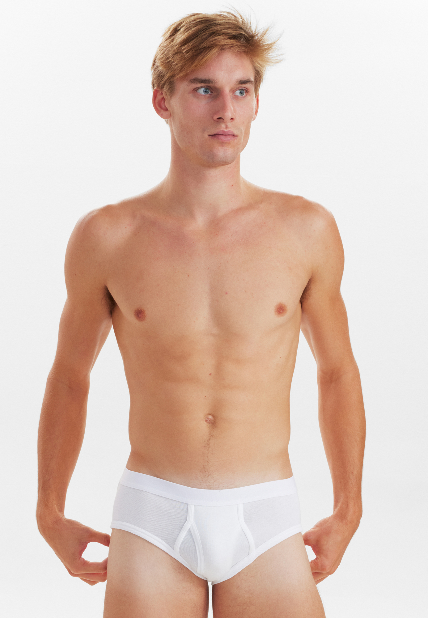 Bio-Baumwolle, Slips, 2-pack, Weiß -JBS Bio-Baumwolle, Slips, 2-pack, Weiß -JBS