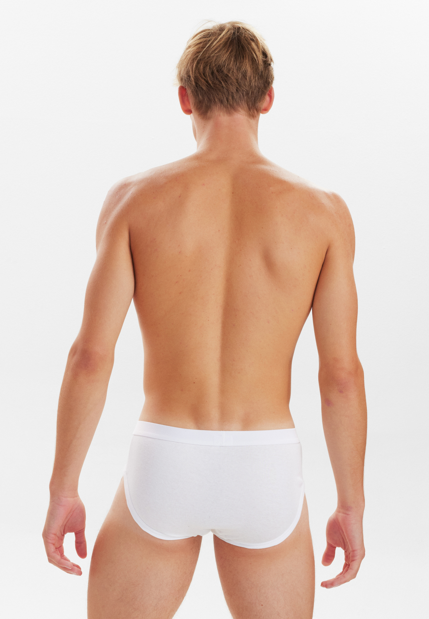 Bio-Baumwolle, Slips, 2-pack, Weiß -JBS Bio-Baumwolle, Slips, 2-pack, Weiß -JBS