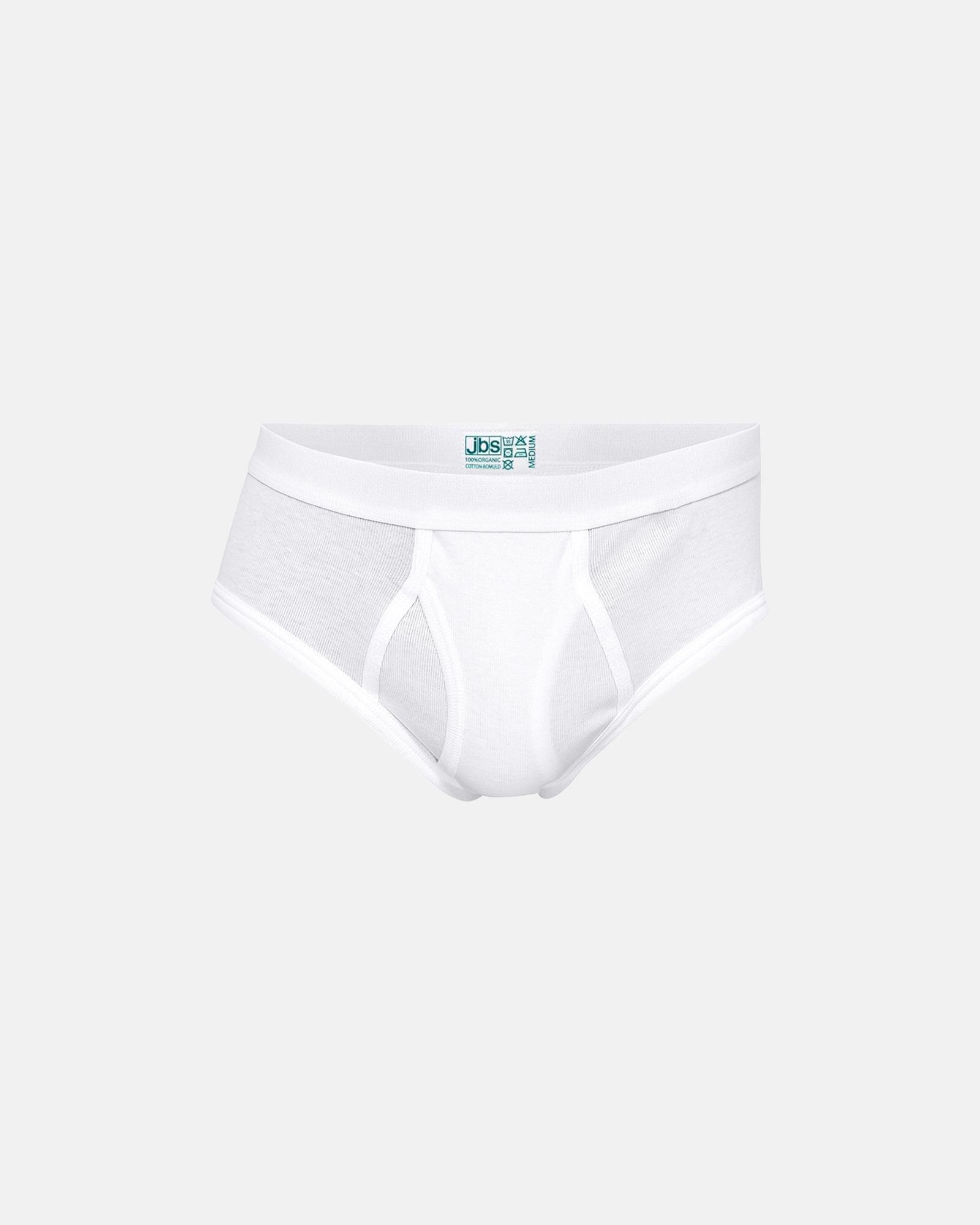 Bio-Baumwolle, Slips, 2-pack, Weiß -JBS Bio-Baumwolle, Slips, 2-pack, Weiß -JBS