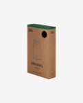 Bio-Baumwolle, Unterhemd Top, 2-pack, Schwarz