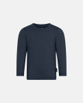 Bambusviskose, Langarm t-shirt, Navy