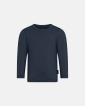 Bambusviskose, Langarm t-shirt, Navy - JBS of Denmark Kids