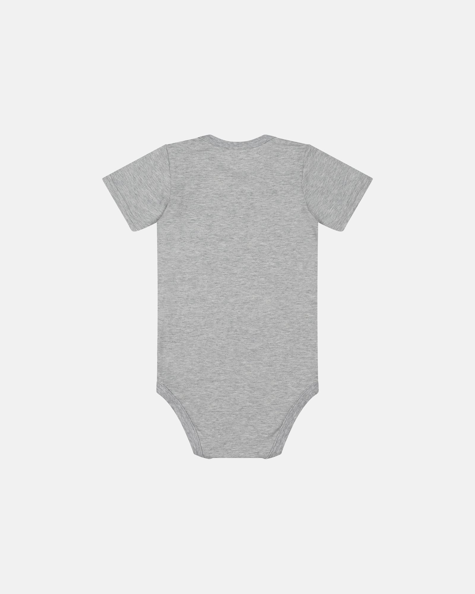 Bambusviskose, Kurzarm body, Grau -JBS of Denmark Kids Bambusviskose, Kurzarm body, Grau -JBS of Denmark Kids
