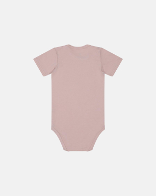 Bambusviskose, Kurzarm body, Rose Bambusviskose, Kurzarm body, Rose