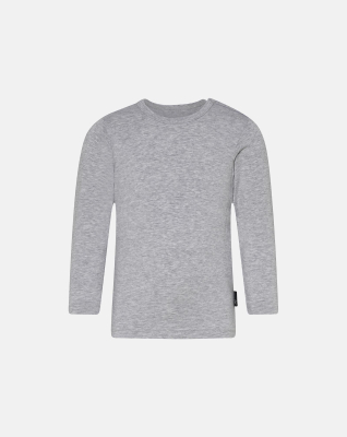 Bambusviskose, Langarm t-shirt, Grau Bambusviskose, Langarm t-shirt, Grau