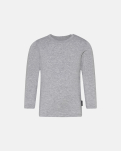 Bambusviskose, Langarm t-shirt, Grau