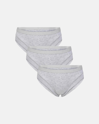 Bambus, Tai Slips, 3-pack, Grau, Mädchen