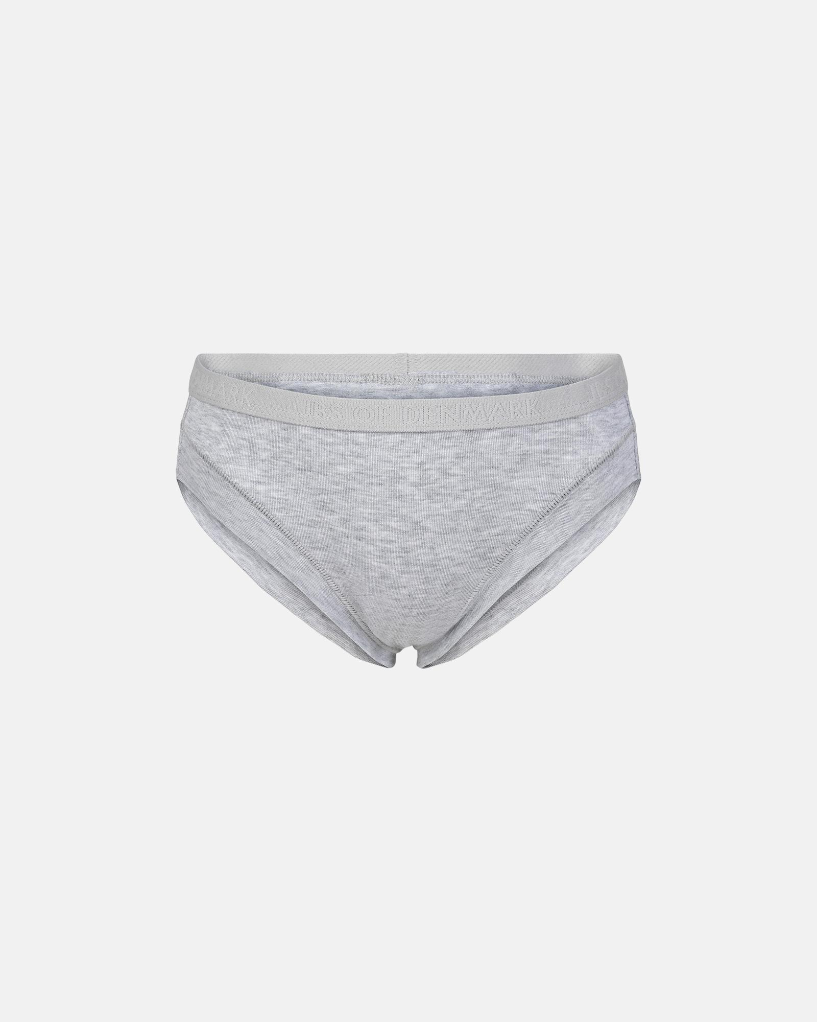Bambus, Tai Slips, 3-pack, Grau, Mädchen -JBS of Denmark Kids Bambus, Tai Slips, 3-pack, Grau, Mädchen -JBS of Denmark Kids