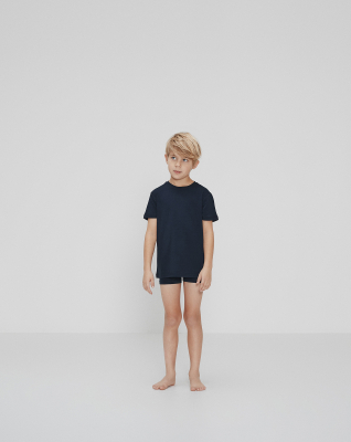 Bambus, T-Shirt o-neck, Navy, Junge Bambus, T-Shirt o-neck, Navy, Junge