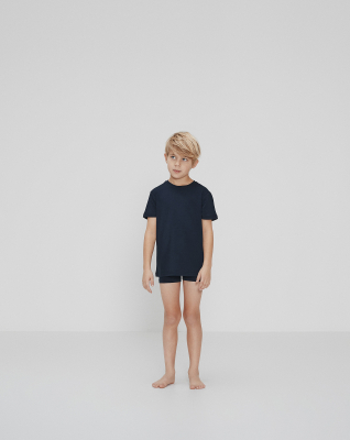 Bambus, T-Shirt o-neck, Navy, Junge -JBS of Denmark Kids