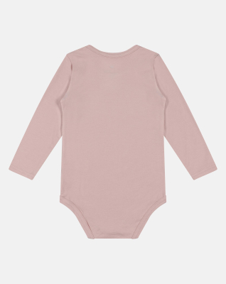 Bambusviskose, Langarm body, Rose