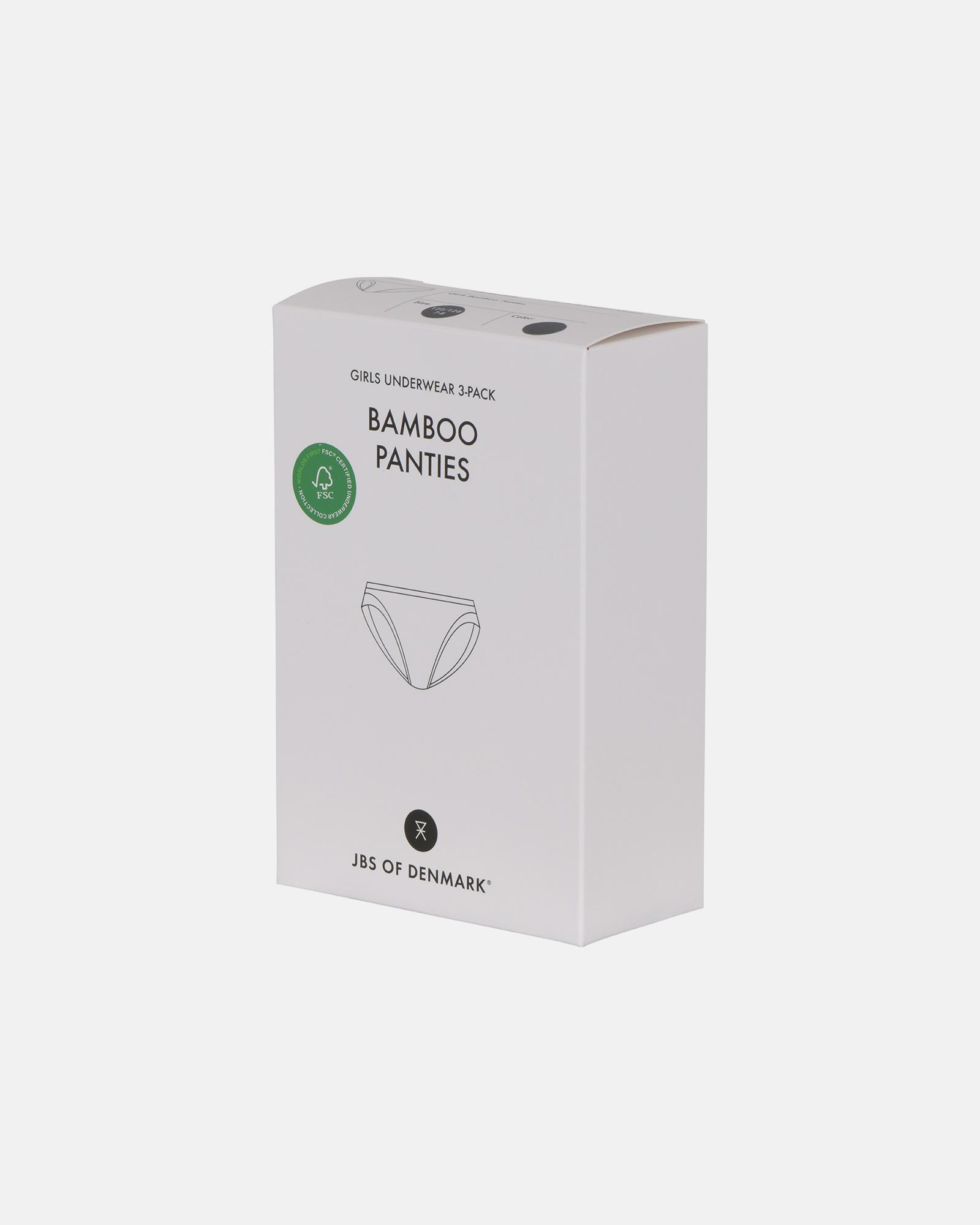 Bambus, Tai Slips, 3-pack, Schwarz, Mädchen -JBS of Denmark Kids Bambus, Tai Slips, 3-pack, Schwarz, Mädchen -JBS of Denmark Kids