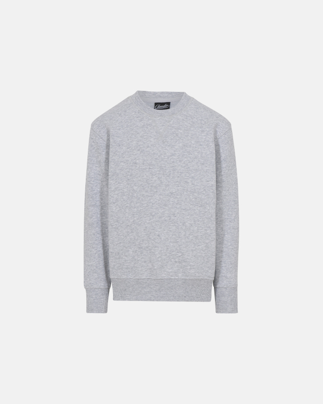 Bio-Baumwolle, Sweatshirt, Grau, Jungen -Claudio
