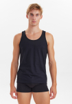 Tanktop 3-pack, Bio-Baumwolle, Schwarz