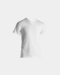 T-Shirt mit V-Ausschnitt | Bio-Baumwolle | Weiß - Dovre