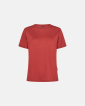Bio-Wolle, T-shirts "light", Rote -Dovre Women
