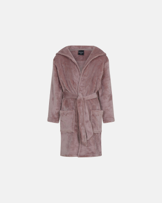 Recycelte Polyester, Bademantel, Rose