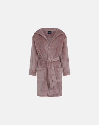 Recycelte Polyester, Bademantel, Rose
