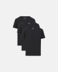 Bio-Baumwolle, T-Shirt, 3-pack, Schwarz, Jungen - Claudio