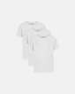 Bio-Baumwolle, T-Shirt, 3-pack, Weiß, Jungen - Claudio