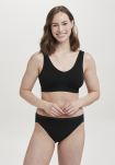 Bio-Baumwolle, Tai Panties, 5-Pack, Schwarz -Decoy