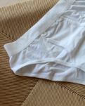 Bio-Baumwolle, Slips, 2-pack, Weiß