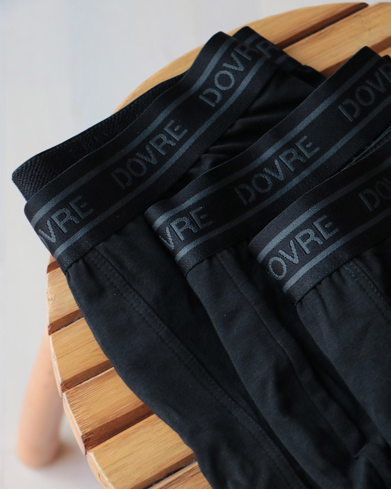 Bio-Baumwolle, Boxershorts, 3-Pack, Schwarz -Dovre Bio-Baumwolle, Boxershorts, 3-Pack, Schwarz -Dovre