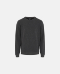 Recycelte polyester, Sweatshirt, Grau melange