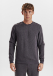 Recycelte polyester, Sweatshirt, Grau melange