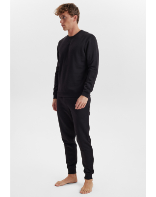 Recycelte polyester, Sweatshirt, Schwarz