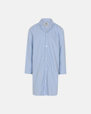 Bambus, Hemdkleid, Blau gestreift