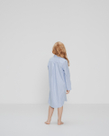 Bambus, Hemdkleid, Blau gestreift -JBS of Denmark Kids