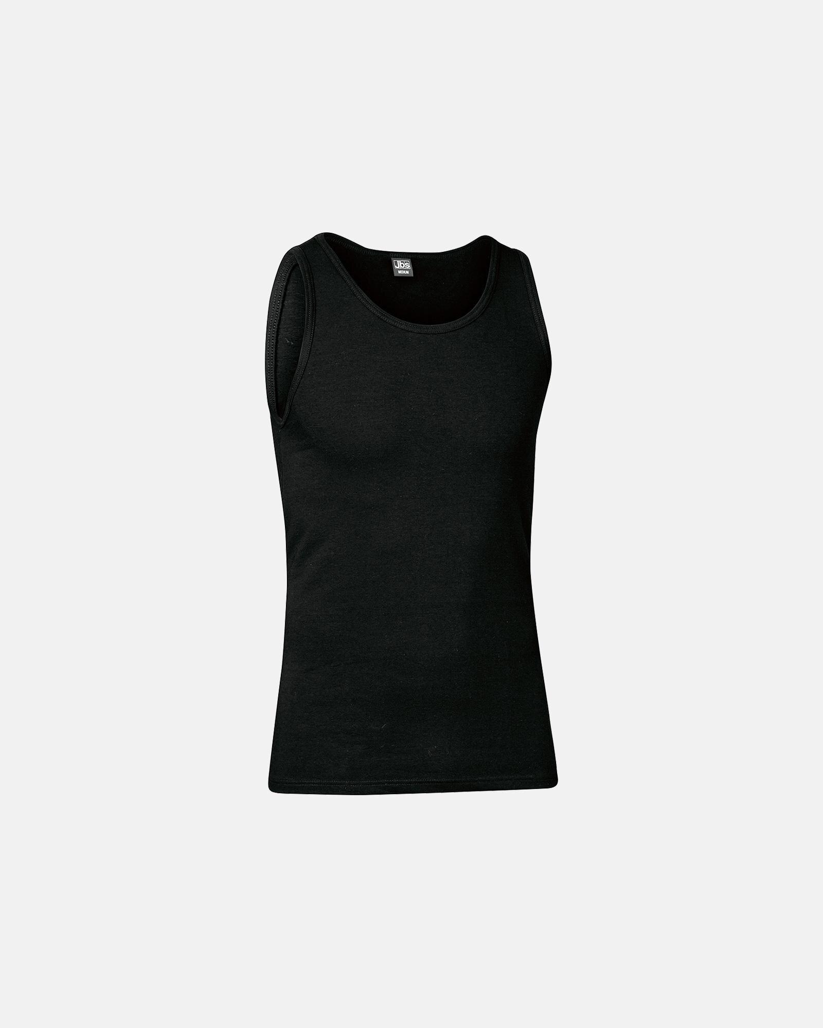 Bio-Baumwolle, Unterhemd Top, 6-pack, Schwarz, GOTS -JBS Bio-Baumwolle, Unterhemd Top, 6-pack, Schwarz, GOTS -JBS