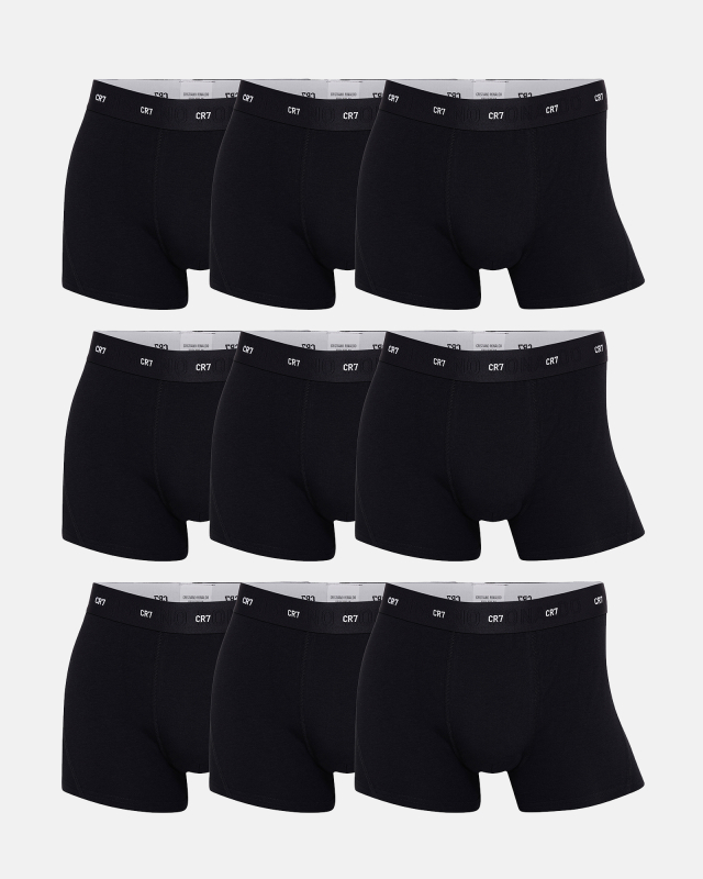 Tights 9-pack, Bambusviskose, Schwarz