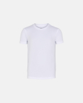 Bambus, Unterhemd T-shirt, 6-Pack, Weiß - Junge -JBS